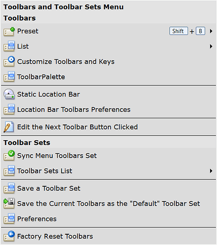 4-Toolbars