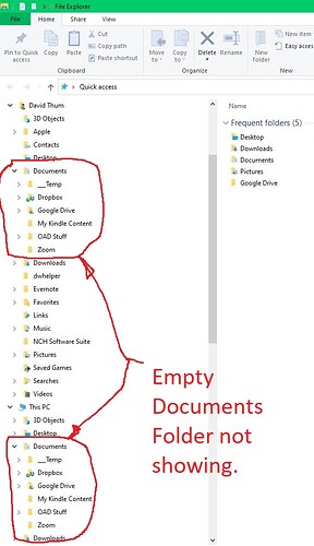 File Explorer View - Annotated