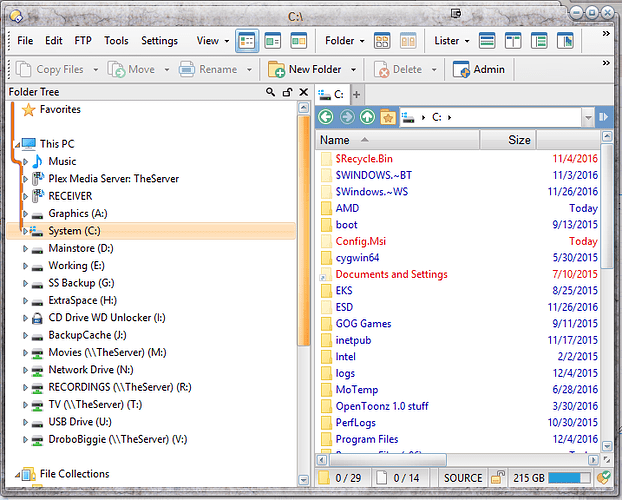 picktorial update folder tree