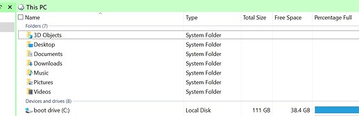 Preferences - Folders - Virtual Folders - Native display of 'Computer' WSID-02-2021-02-25