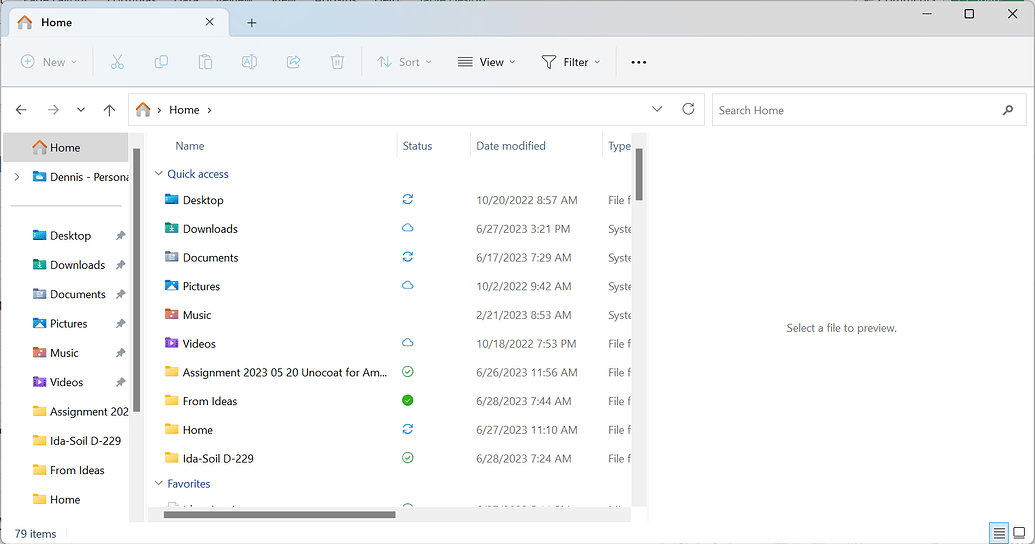 Adding the Status Column Shown in Windows Explorer - Help & Support ...