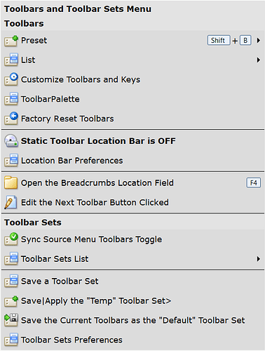 4-Toolbars