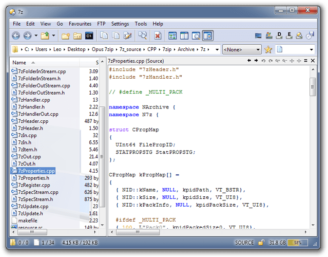 Syntax Coloured Source Code Viewer 32 And 64 Bit Viewervfs Plugins