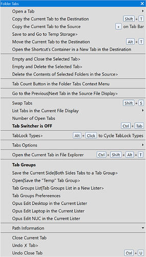 5-Folder Tabs Context Menu