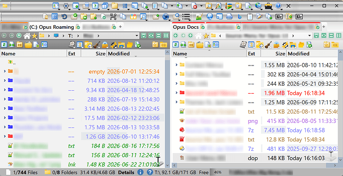 Lister Source Menu Icons ight