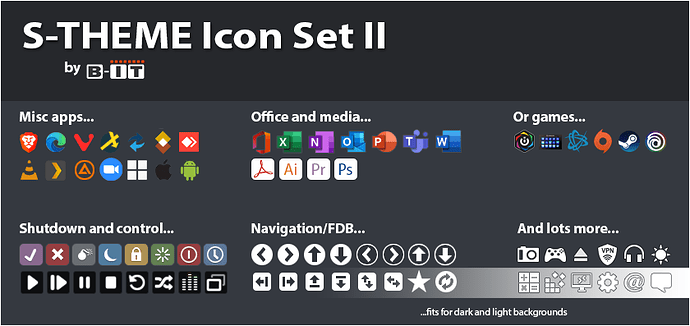 S-Theme Icon Set II