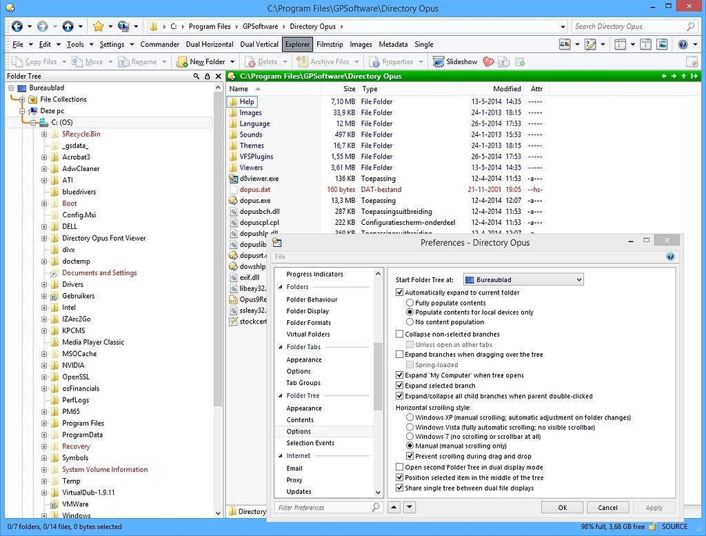 "Automatically expand to current folder" no longer working Help