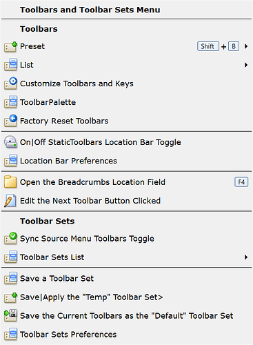 4-Toolbars