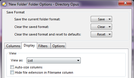 DOpus - Folder Options for Flat View 08