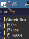 Check Box Button