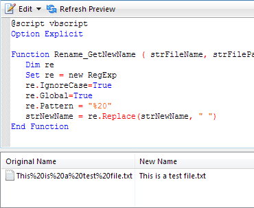 better file rename replace using regular expression