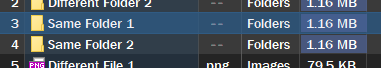 Same Folder Error