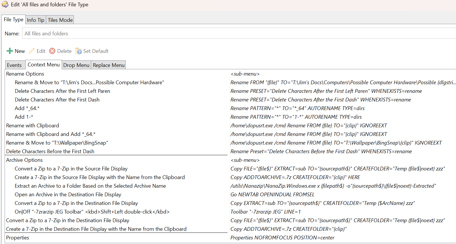 3-File Type All Files and Folders 3
