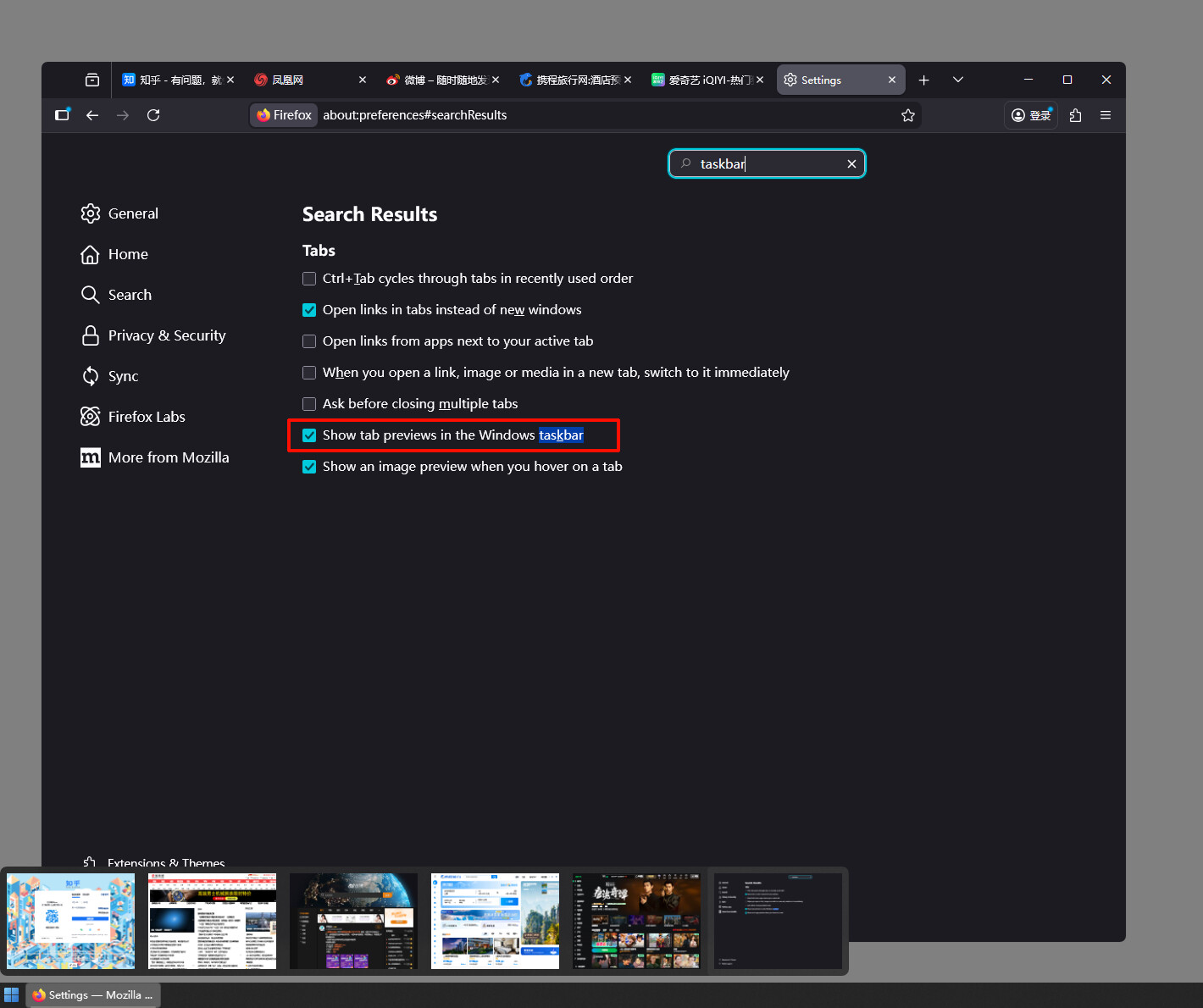Multiple Tab Feature Show multi Tab Previews on Windows Taskbar Like Firefox - Help ...