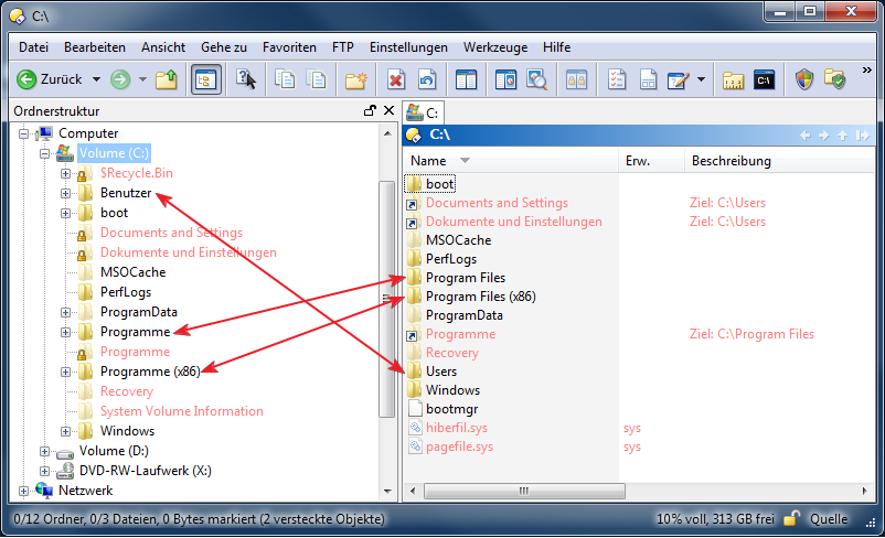 Same Name In Folder Tree And Folder Content Help Support Directory Opus Resource Centre